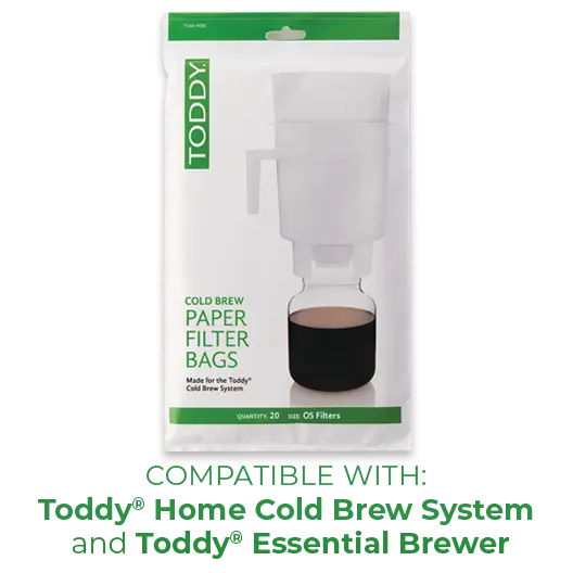 Toddy® Cold Brew Coffee Paper Filter Bags (20 Pack)