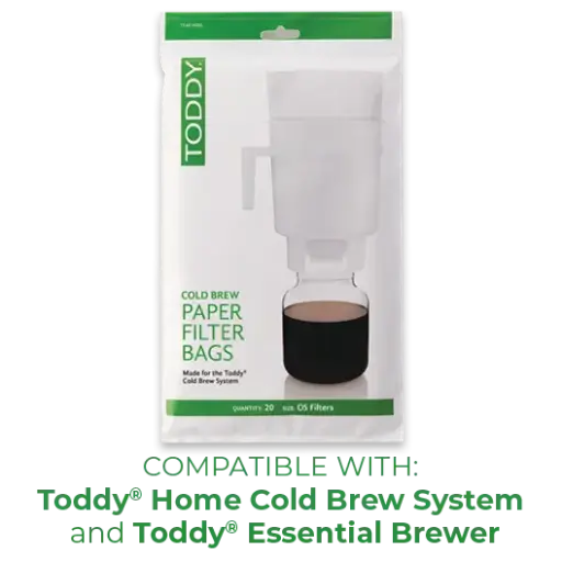Toddy® Cold Brew Coffee Paper Filter Bags (20 Pack)